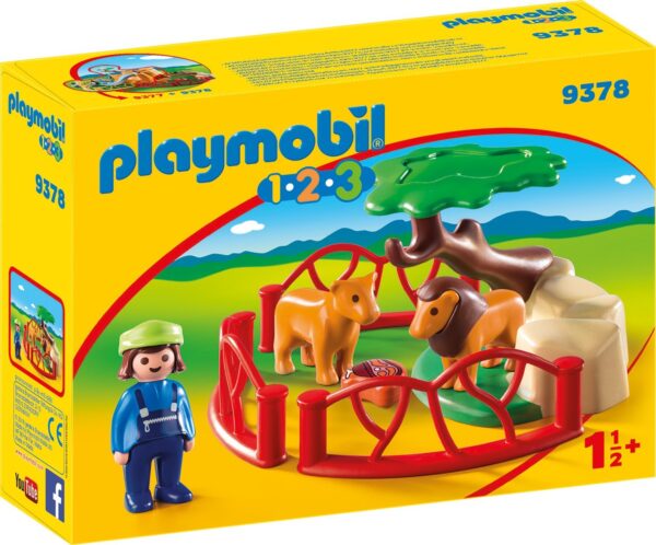 פליימוביל לפעוטות - כלוב אריות - 9378