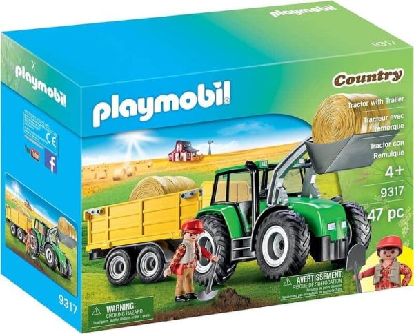 פליימוביל טרקטור עם נגרר 9317