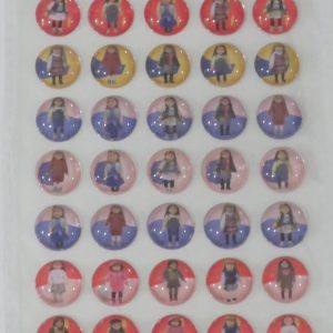 מדבקות בובת ניו יורק יהלום – קטן דגם 12