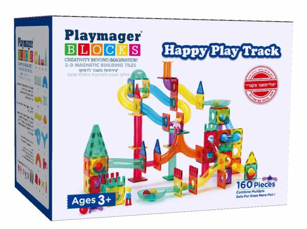 לונה פארק מגנטים 168 חלקים - Playmager
